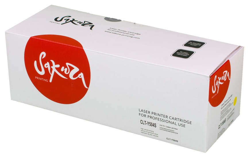 Картридж лазерный SAKURA CLTY504S желтый. для Samsung CLP-415, CLX-4195