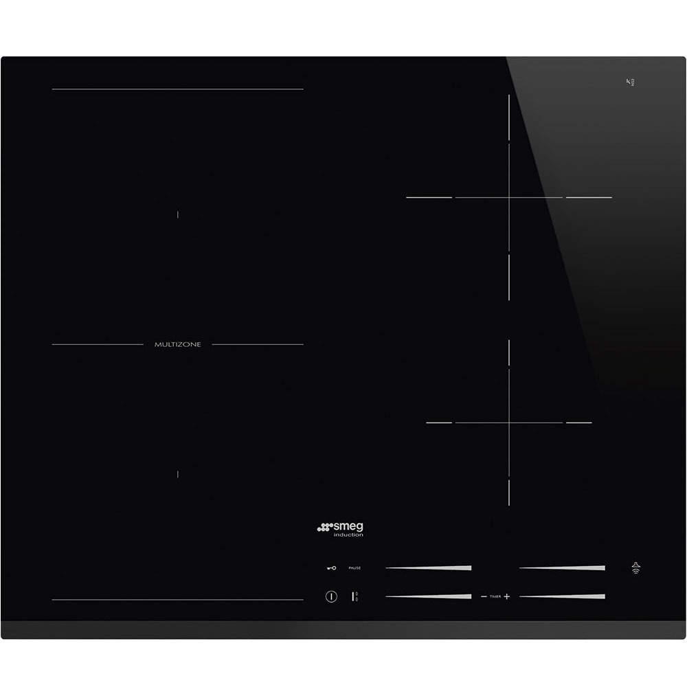 Индукционная варочная поверхность SMEG SI1M7643B [ст-керамика, конф.:4 шт, инд.-4, черный]