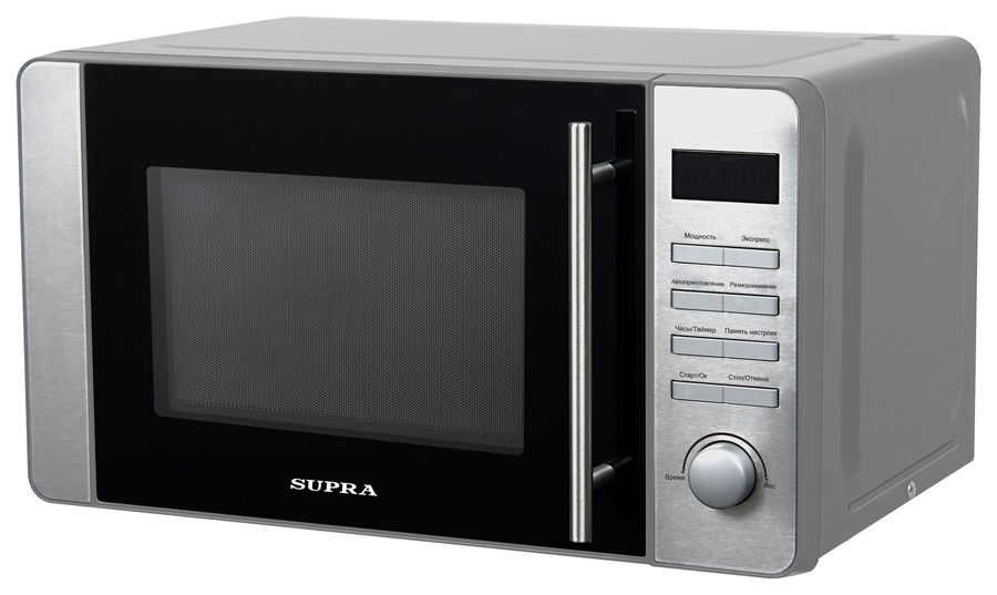 Микроволновая Печь Supra 20TS55 20л. серебристый