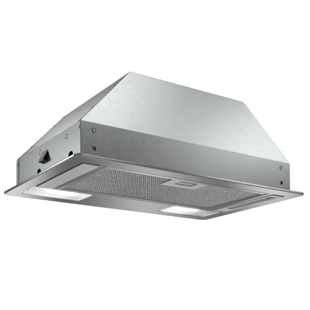 Вытяжка Bosch DLN53AA50 [полновстраиваемая, 53.4 см, 302 м³/ч, ползунковый механизм, нержавеющая сталь]