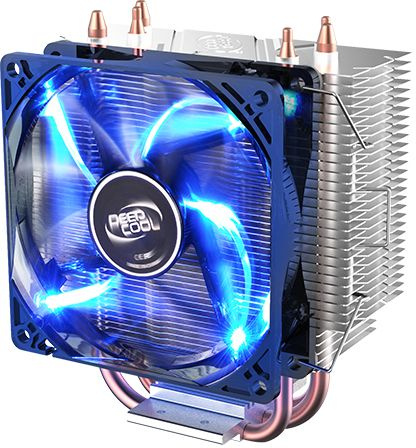 Устройство охлаждения(кулер) Deepcool GAMMAXX 300 FURY Soc-AM4/1151/1200/1700 4-pin 18-21dB Al+Cu 130W 435gr LED Ret