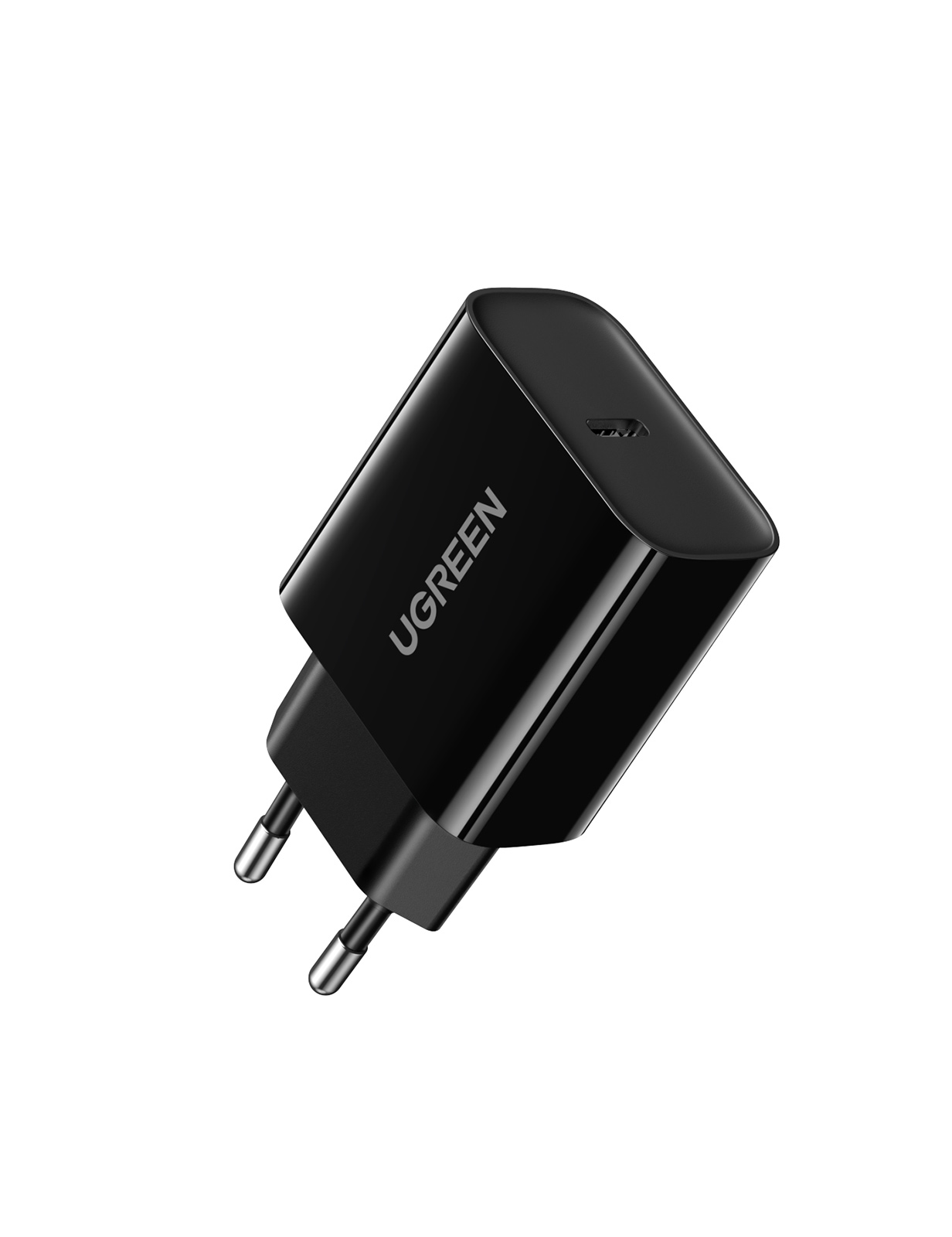 Зарядное устройство UGREEN CD137 (10191) Fast Charging Power Adapter With PD 20W EU. Цвет: черный