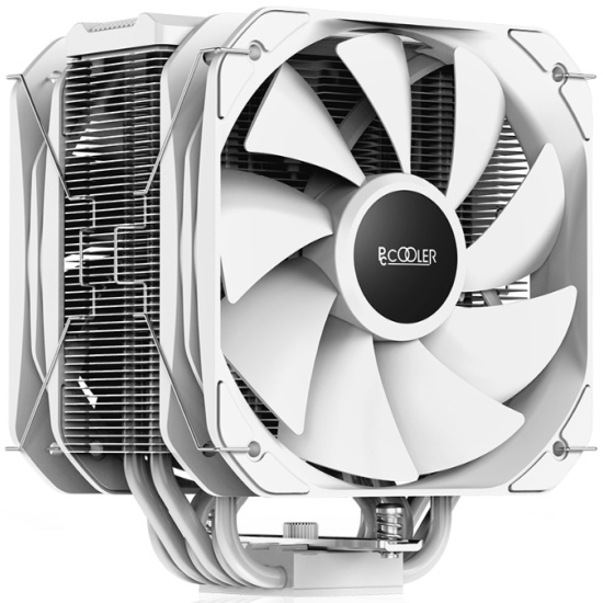 Кулер для процессора PCCooler Paladin EK6000 W Кулер S115X/1200/1700/AM4, белый