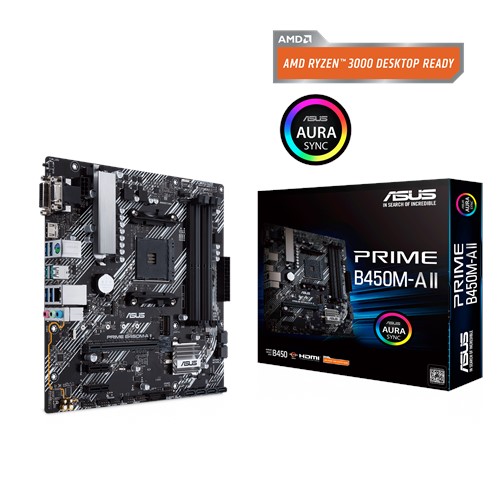Материнская плата ASUS PRIME B450M-A II (RTL) AM4