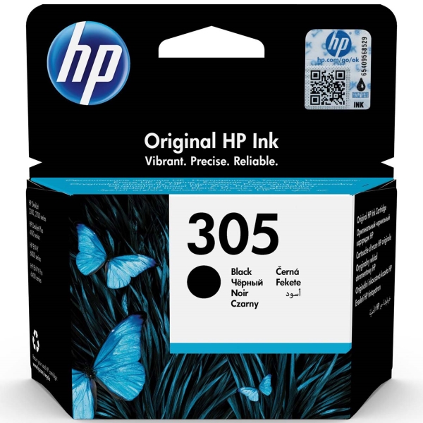 Картридж HP 305 Black Original Ink Cartridge