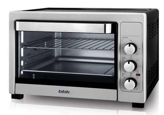 Мини-печь BBK OE3884MC silver (Объем 38л, мощность 1800 Вт) (OE3884MC (S))