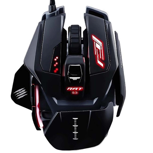 Mad Catz R.A.T. PRO S3 Игровая мышь чёрная