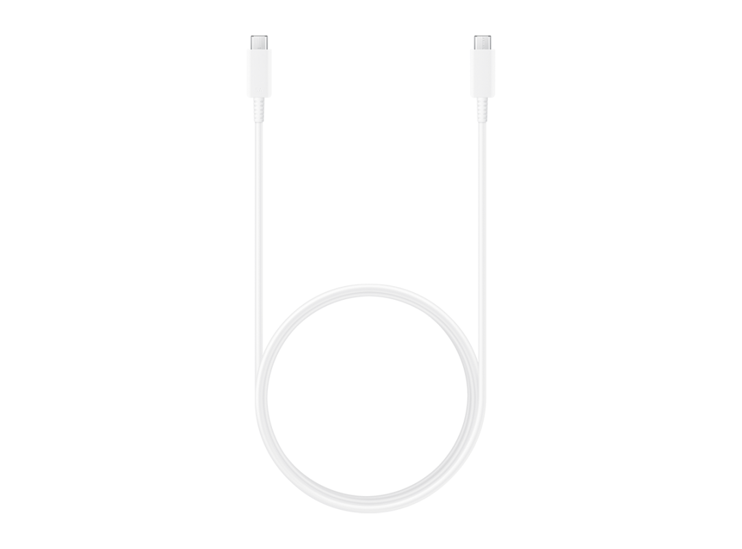Кабель Samsung EP-DX510JWRGRU, USB Type-C (m) - USB Type-C (m), 1.8м, 5A, белый