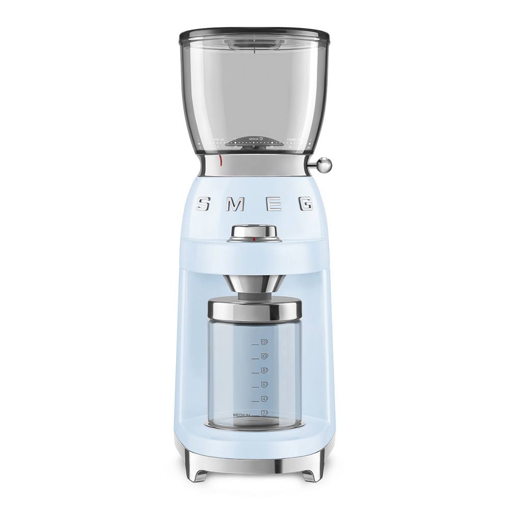 Кофемолка SMEG CGF01PBEU, пастельный голубой