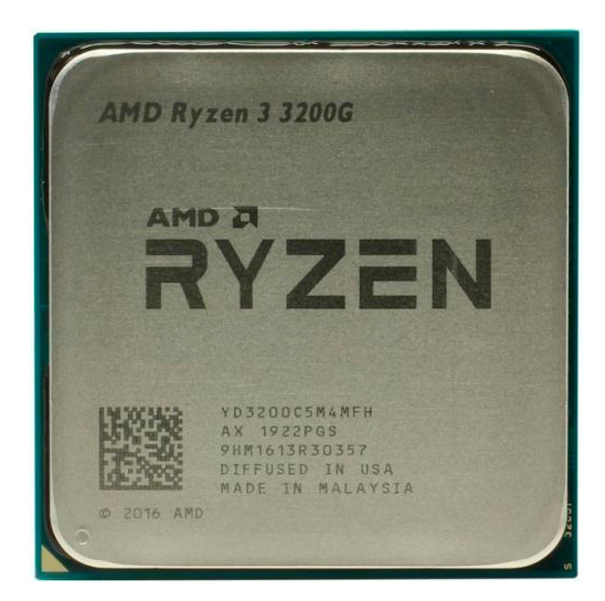 Процессор AMD Ryzen 3 3200G AM4 (YD3200C5FHBOX)