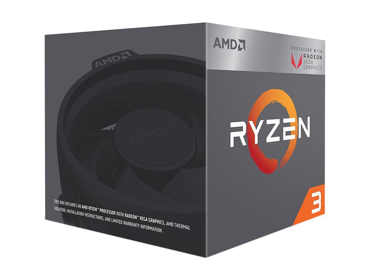 Процессор AMD Ryzen 3 3200G AM4 (YD3200C5FHBOX)