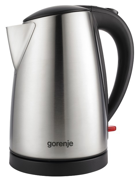 Чайник электрический Gorenje K17FE 1.7л. 2200Вт серебристый матовый (корпус: металл/пластик)