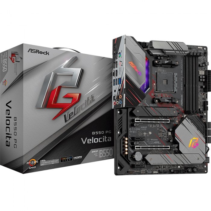 Материнская плата ASRock B550 PG Velocita