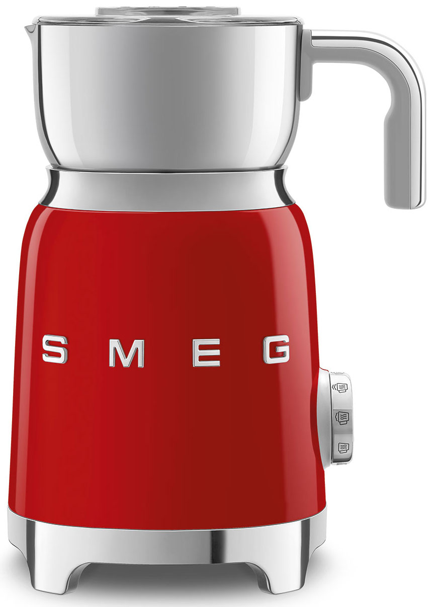 Вспениватель молока Smeg MFF01RDEU красный