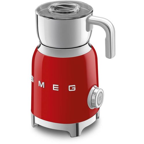 Вспениватель молока Smeg MFF01RDEU красный