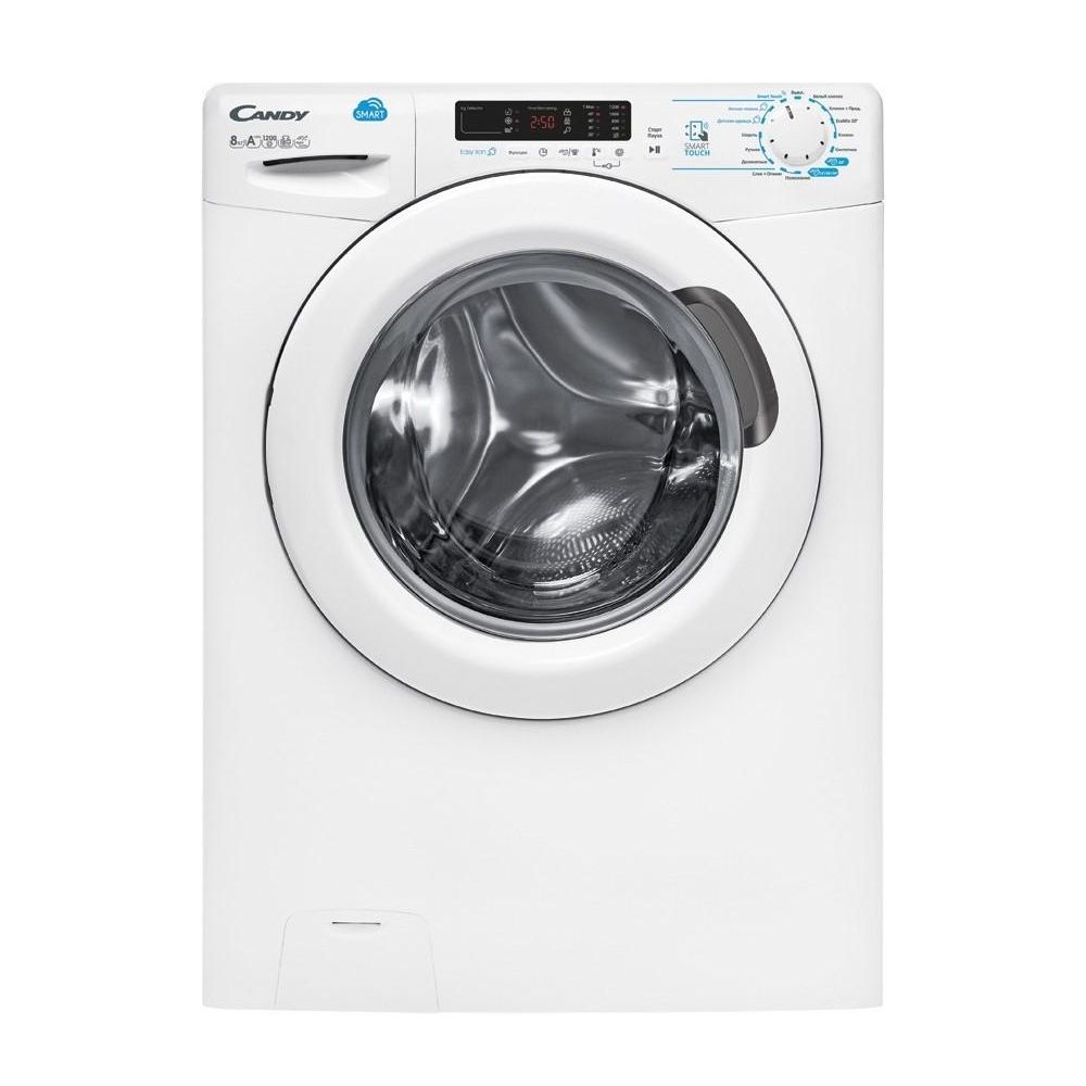 Стиральная машина Candy Smart CSS4 1282D1/2-07 класс: A-10% загр.фронтальная макс.:8кг белый