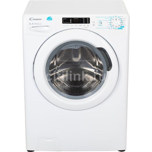 Стиральная машина Candy Smart CSS4 1282D1/2-07 класс: A-10% загр.фронтальная макс.:8кг белый