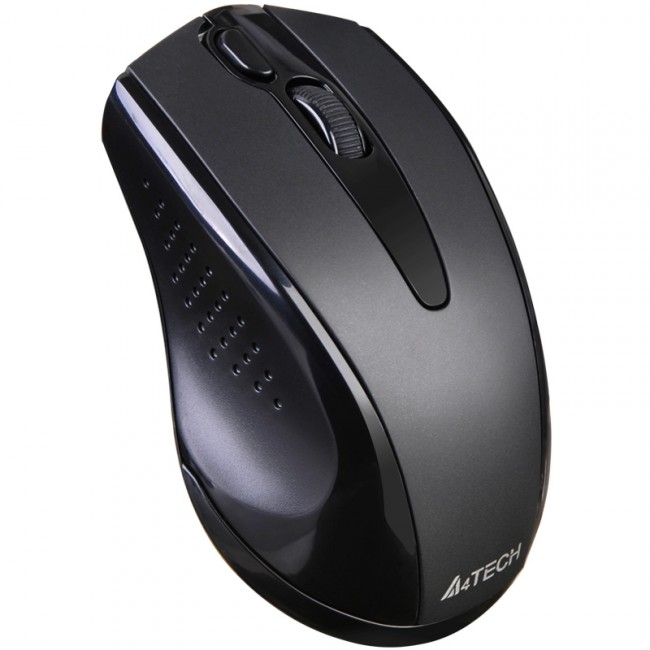 Мышь A4TECH V-Track G9-500FS, оптическая, беспроводная, USB, черный