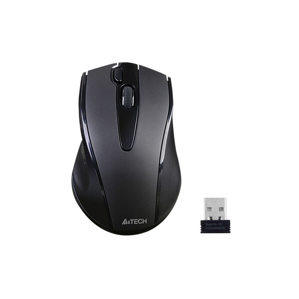 Мышь A4TECH V-Track G9-500FS, оптическая, беспроводная, USB, черный
