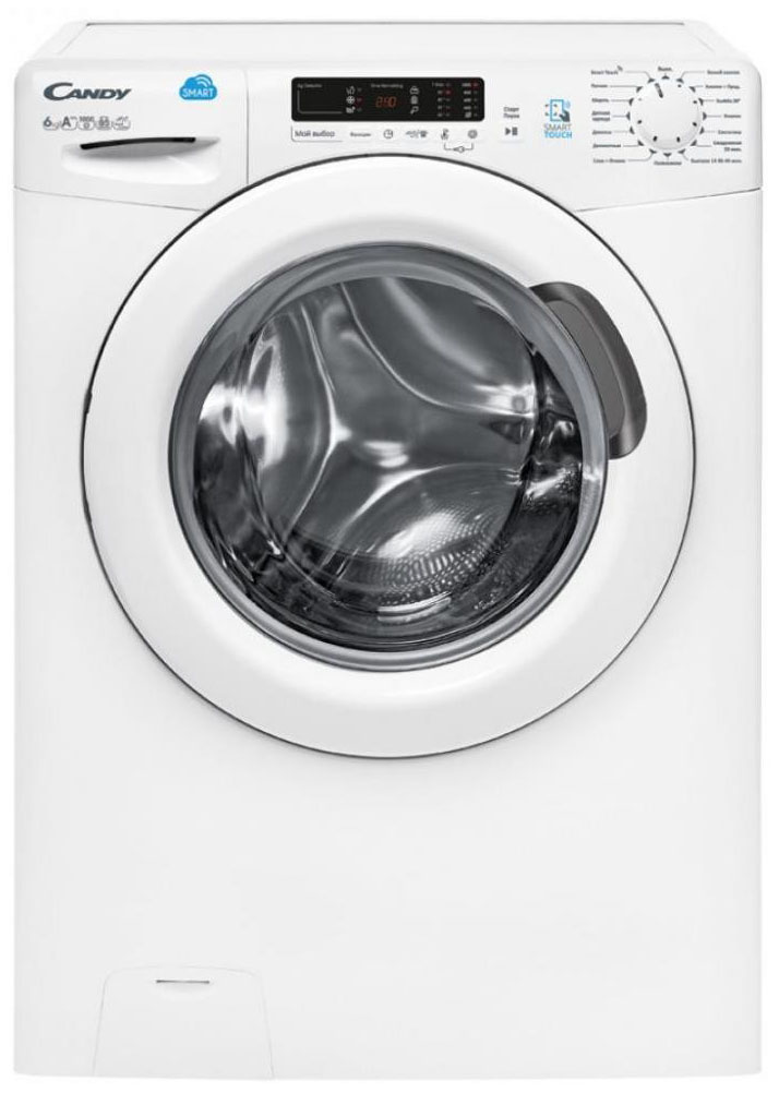 Стиральная машина Candy Smart CS4 1062D1/2-07 класс: A загр.фронтальная макс.:6кг белый