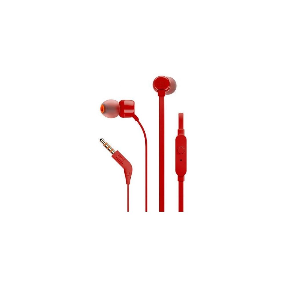 Гарнитура JBL T110 red (JBLT110RED)