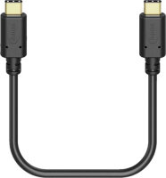 Кабель Hama 00183331 ver2.0 USB Type-C (m)-USB Type-C (m) 1м черный