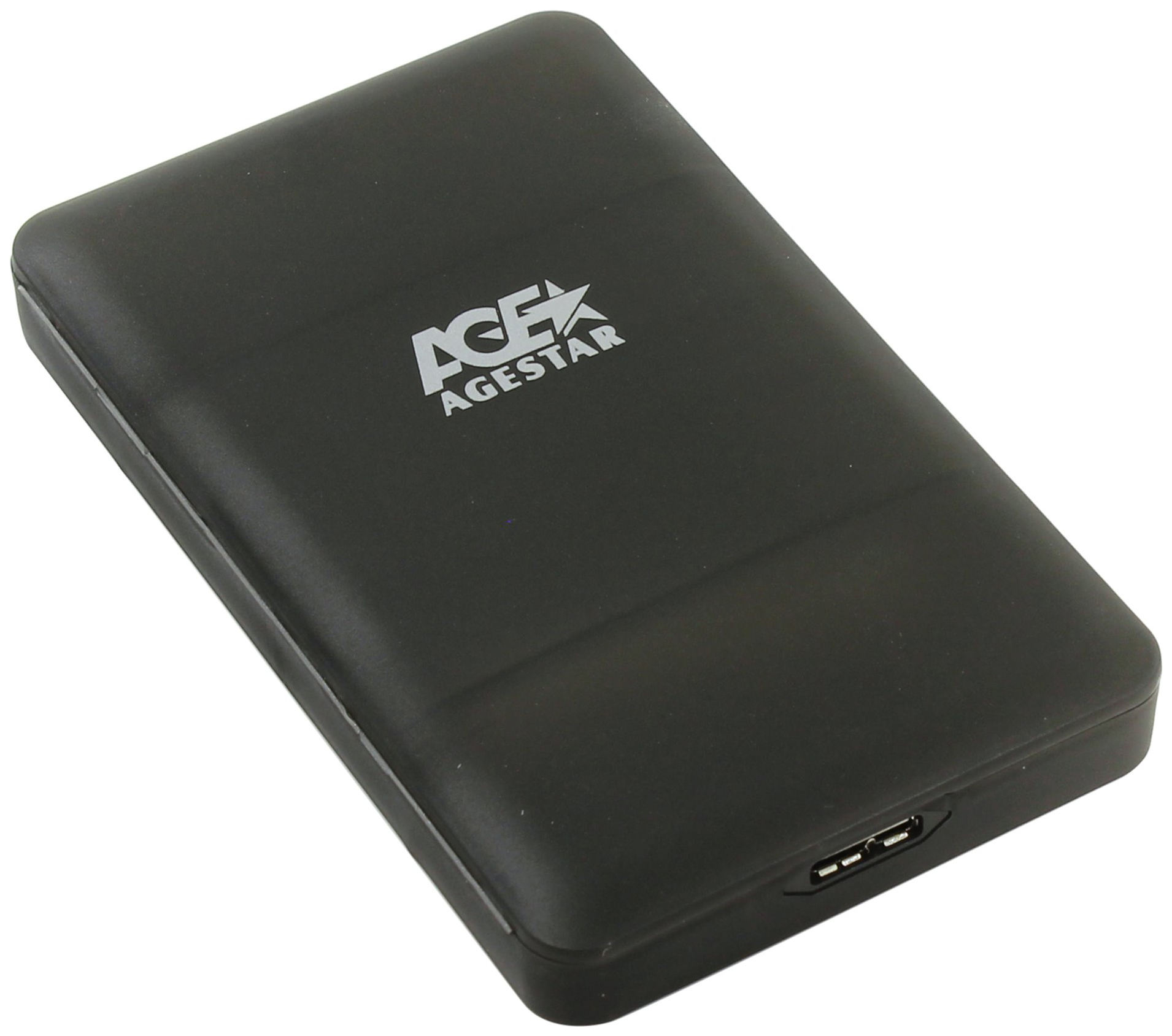 Внешний корпус для HDD/SSD AgeStar 31UBCP3 SATA USB3.1 пластик черный 2.5"