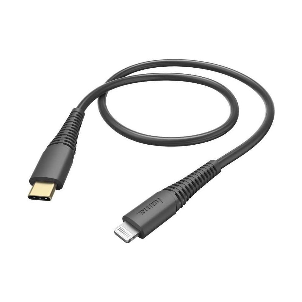 Кабель Hama 00183308 USB Type-C (m)-Lightning (m) 1.5м черный