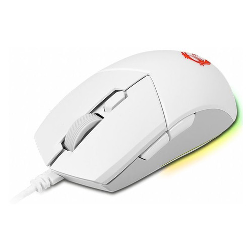 Мышь MSI Clutch GM11 белый оптическая (5000dpi) USB (5but)