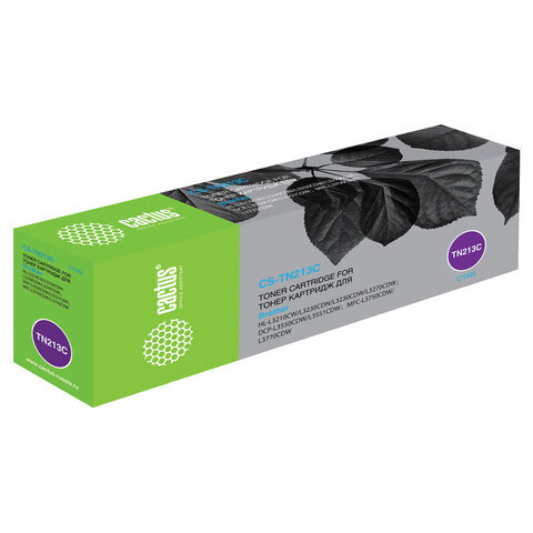 Картридж лазерный Cactus CS-TN213C TN-213C голубой (1400стр.) для Brother HL 3230/DCP3550/MFC3770