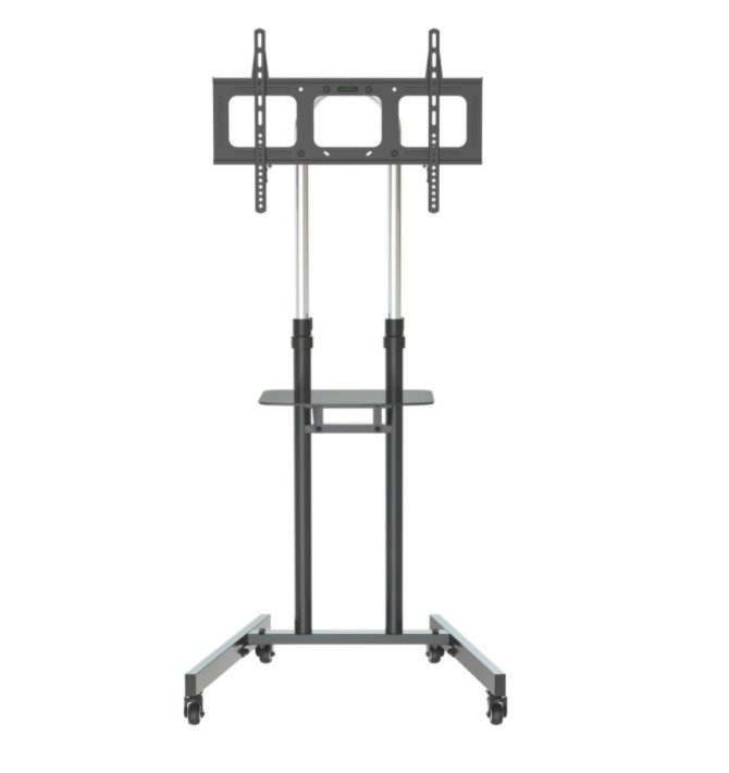 Стойка для телевизора Cactus CS-VM-ST04H черный 37"-70" макс.45кг напольный мобильный