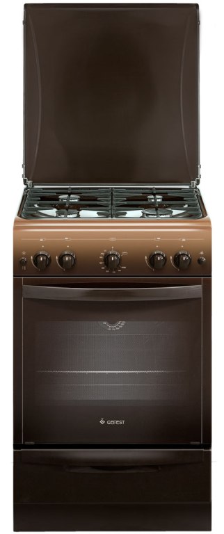 Газовая плита GEFEST 5100-02 0010, коричневый
