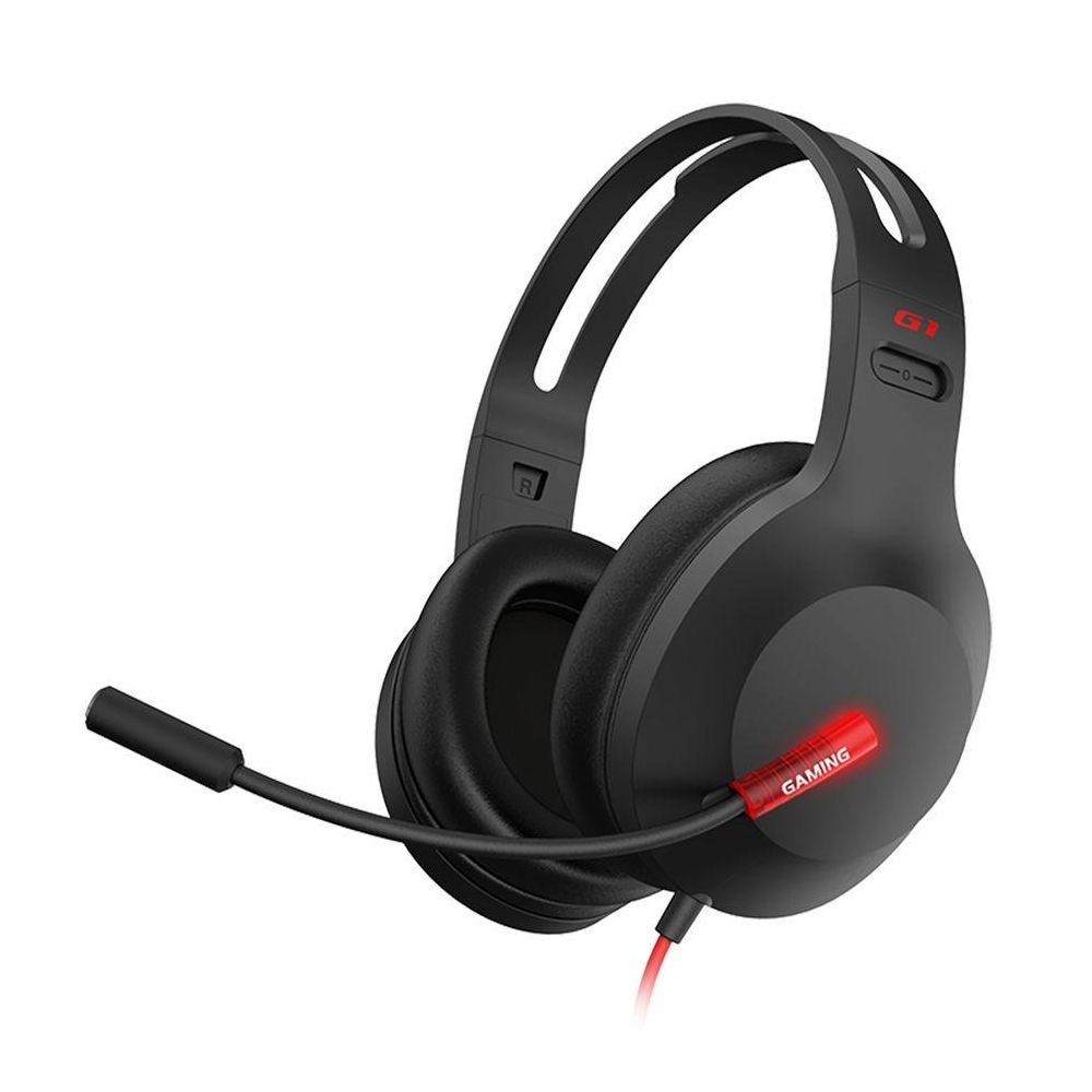 Наушники с микрофоном Edifier G1 черный 2.5м накладные USB оголовье