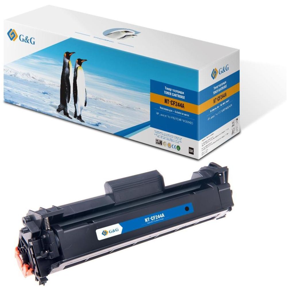 Картридж лазерный G&G NT-CF244A черный (1000стр.) для HP LaserJet Pro M15/16;MFP M28/M29