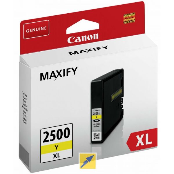 Картридж струйный Canon PGI-2400XLY 9276B001 желтый для Canon iB4040/МВ5040/5340