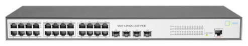 Коммутатор SNR SNR-S2982G-24T-POE 24G 4SFP 24PoE 185W управляемый