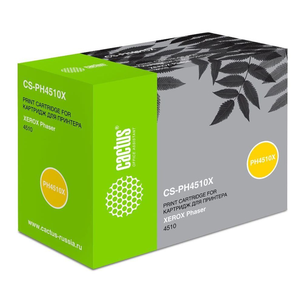 Картридж лазерный Cactus CS-PH4510X 113R00712 черный (19000стр.) для Xerox Phaser 4510