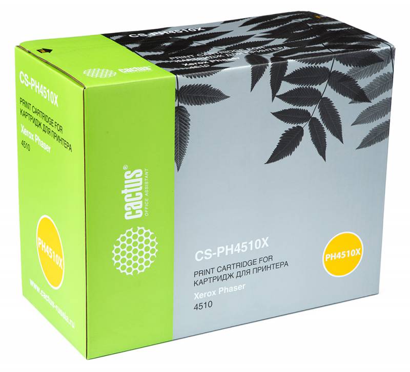 Картридж лазерный Cactus CS-PH4510X 113R00712 черный (19000стр.) для Xerox Phaser 4510