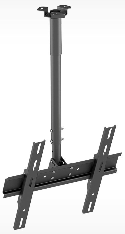 Кронштейн для телевизора Holder PR-101-W белый 32"-65" макс.60кг потолочный фиксированный