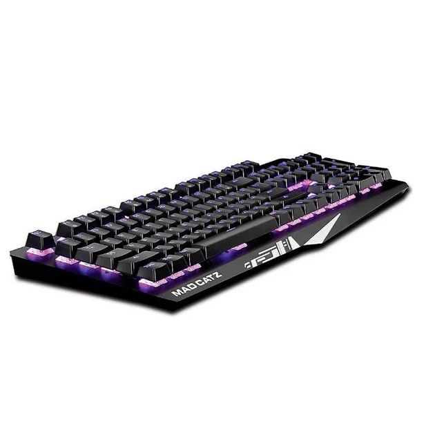 Клавиатура проводная Mad Catz S.T.R.I.K.E. 2, мембранная, подсветка, USB, черный (KS13MRUSBL000-0)