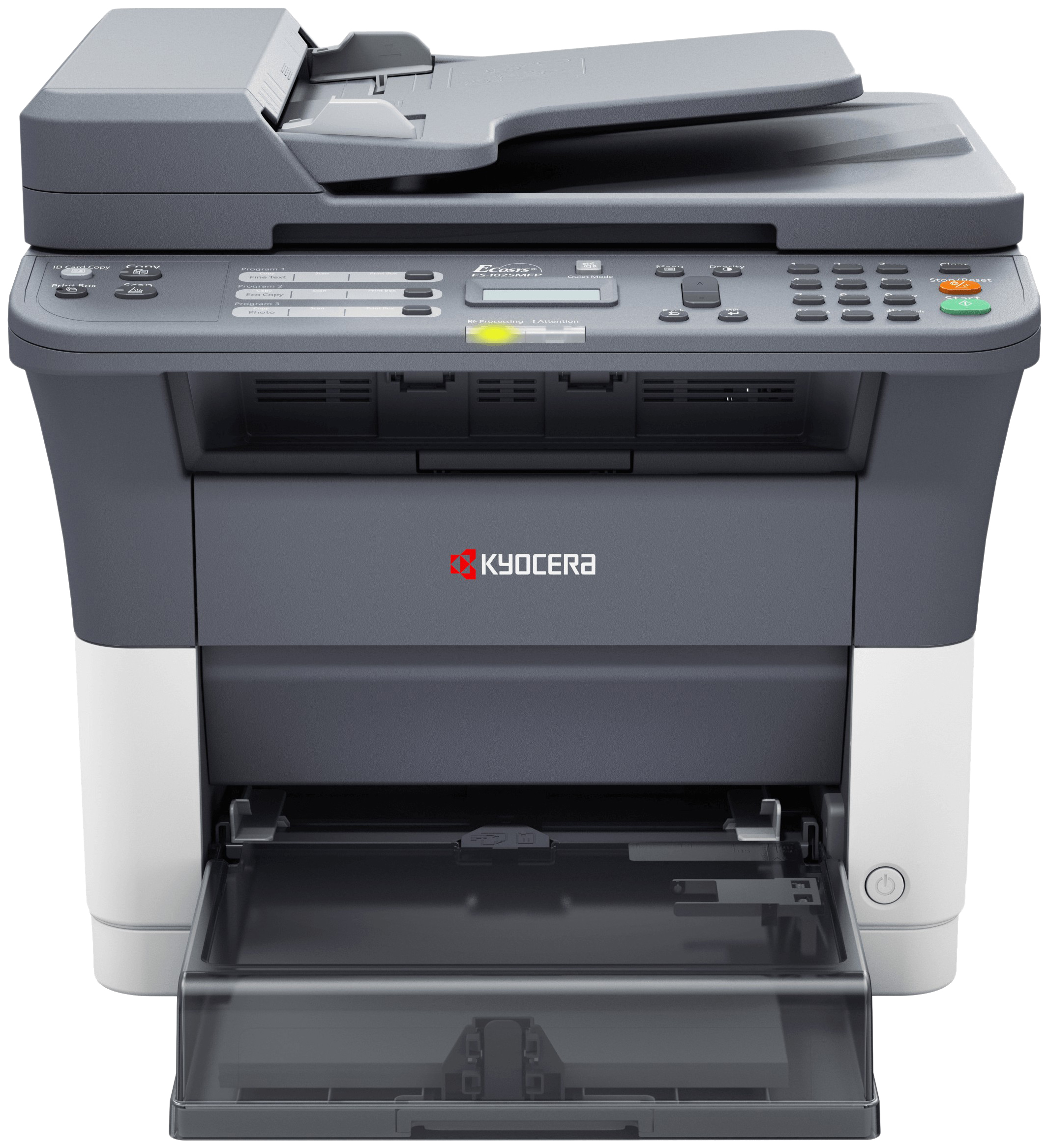 МФУ лазерный Kyocera FS-1120MFP (1102M53RU0/1102M53RUV) A4 белый/черный