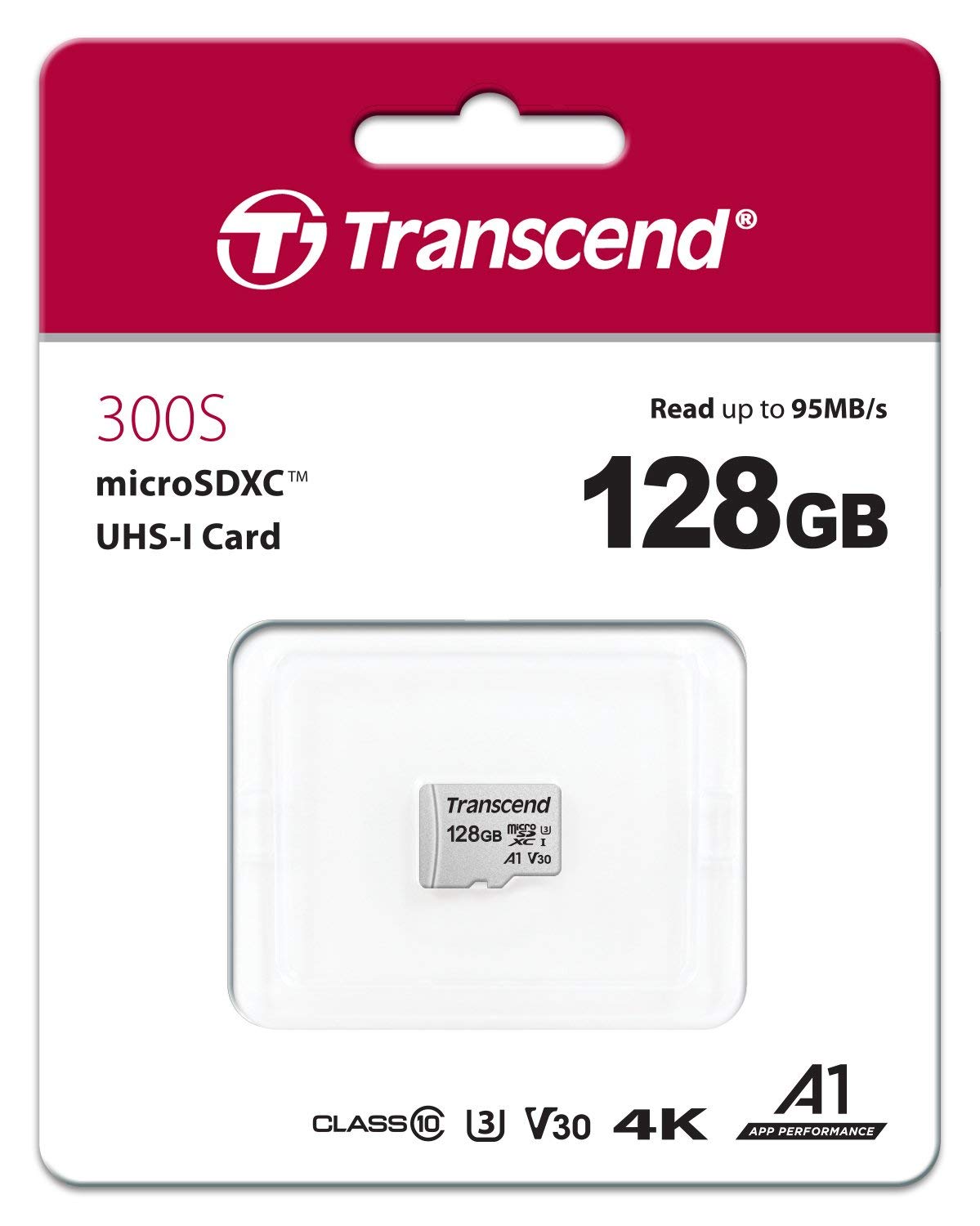 Флеш карта microSDXC Transcend 128GB TS128GUSD300S-A + adapter