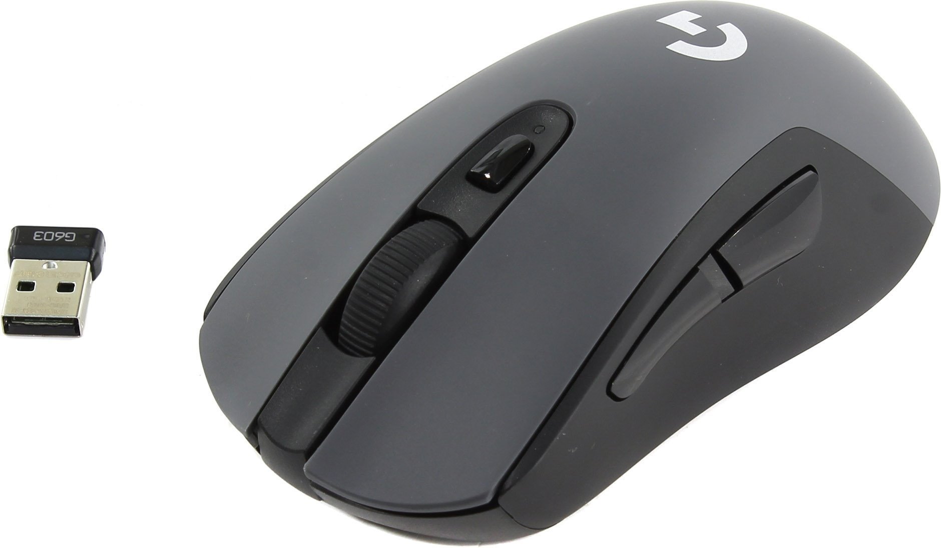 Мышь Logitech G603 Lightspeed черный оптическая (12000dpi) беспроводная USB (5but)
