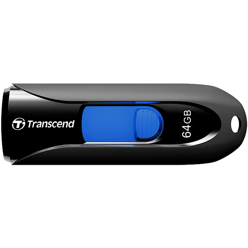 Флеш Диск Transcend 64Gb Jetflash 790 TS64GJF790K USB3.0 черный