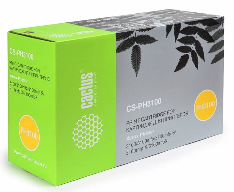 Картридж лазерный Cactus CS-PH3100 106R01379 черный (4000стр.) для Xerox Phaser 3100MFP