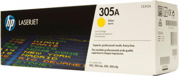 Тонер-картридж/ HP 305A Ylw Contract LJ Toner Cartridge