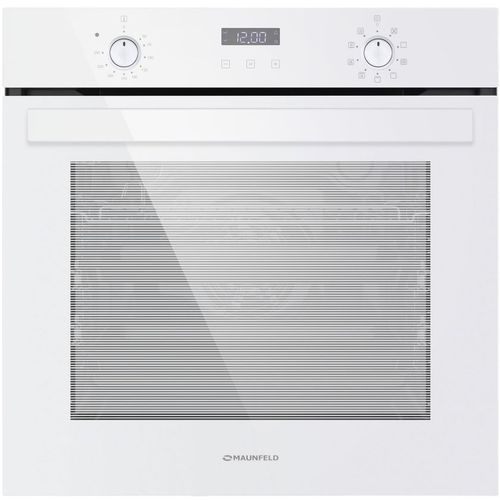 Электрический духовой шкаф MAUNFELD EOEM.769W 76 л, стекло, дисплей, сенсор, белый