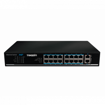 Коммутатор Trassir TR-NS1018-135-16POE v2