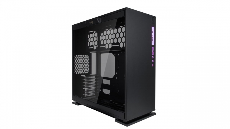 Корпус Inwin CF06 (303C) черный без БП ATX 7x120mm 2xUSB3.0 audio