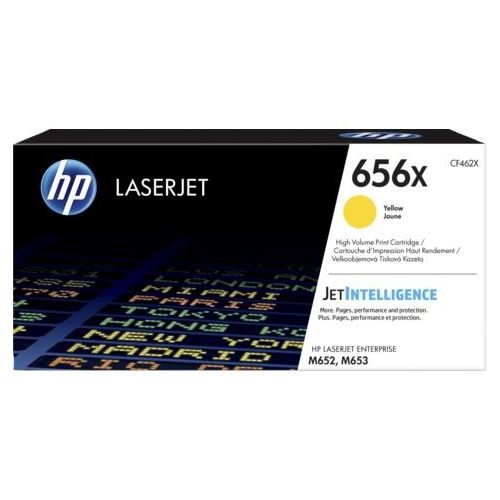 Картридж лазерный HP 656X CF462X желтый (22000стр.) для HP M652/653